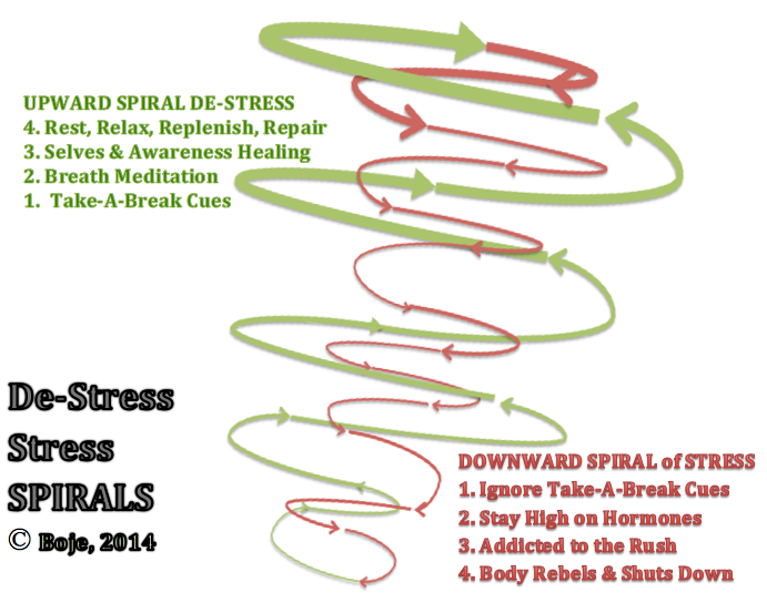 Spiral within Spiral of Stress Boje 2014
